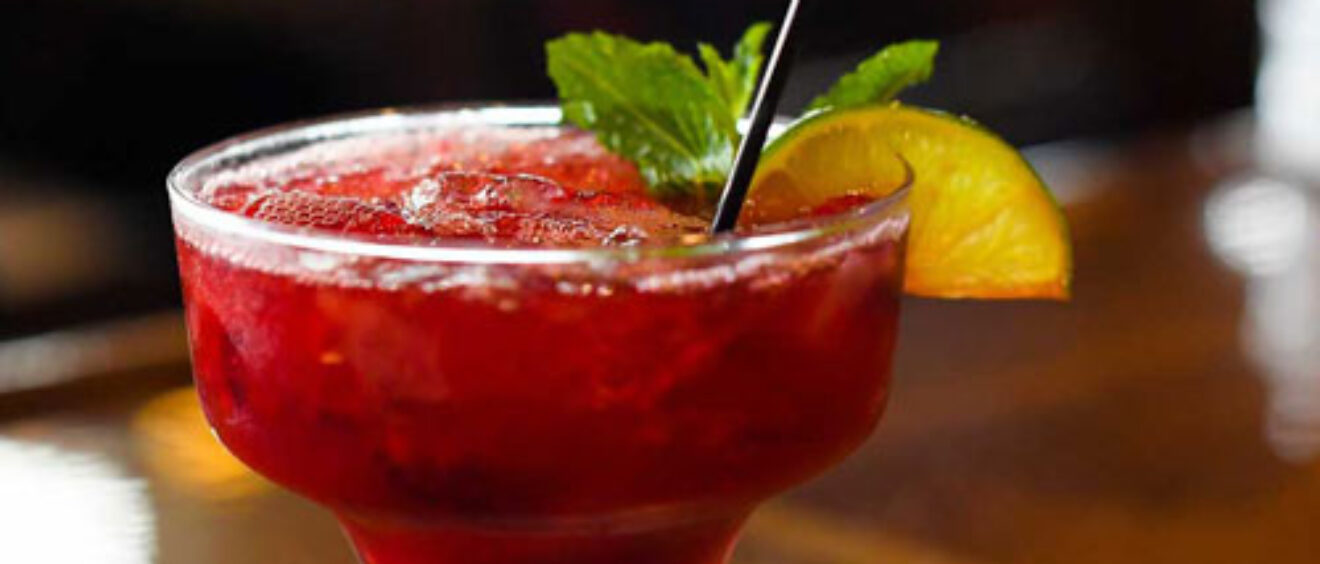 cocktail at Boomtown Brewery and Woodfire Grill in Hibbing